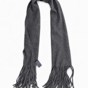 Lucky Brand Gray Knit Scarf New With Tags